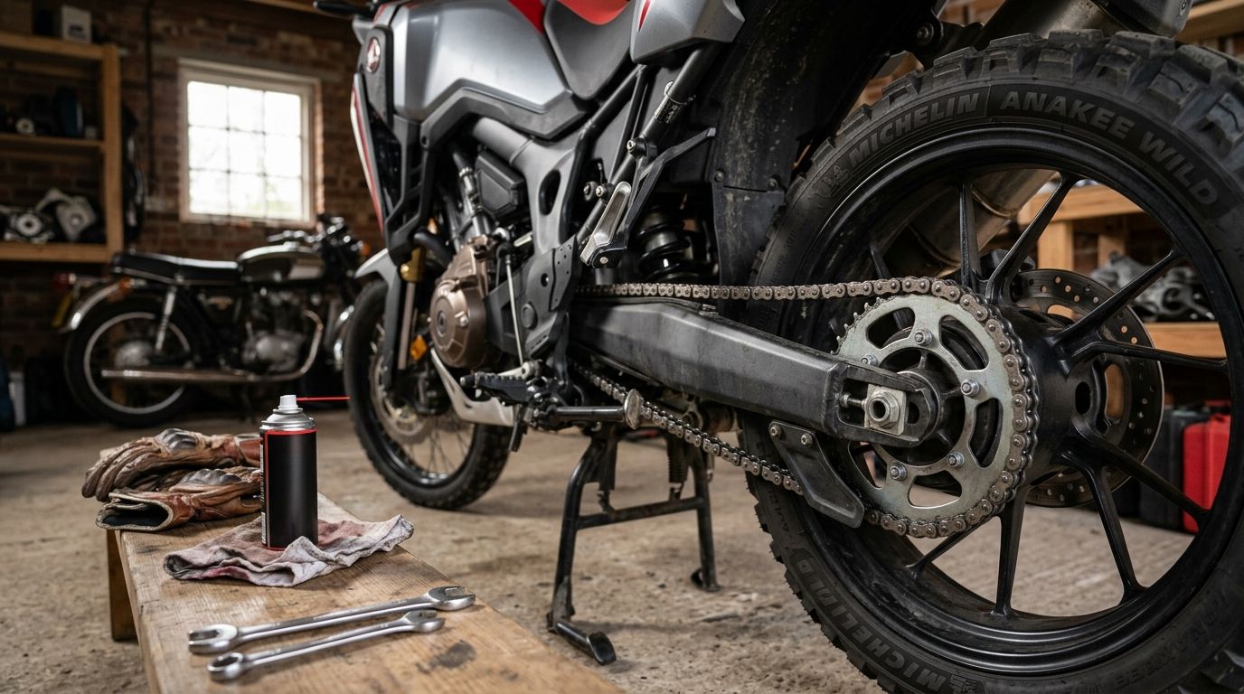 Przeniesienie napędu: Łańcuch, zębatki lub wał kardana