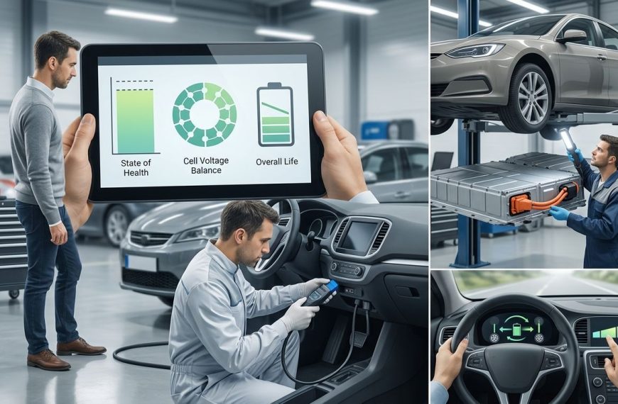 Jak sprawdzić stan baterii używanego elektryka przed zakupem?