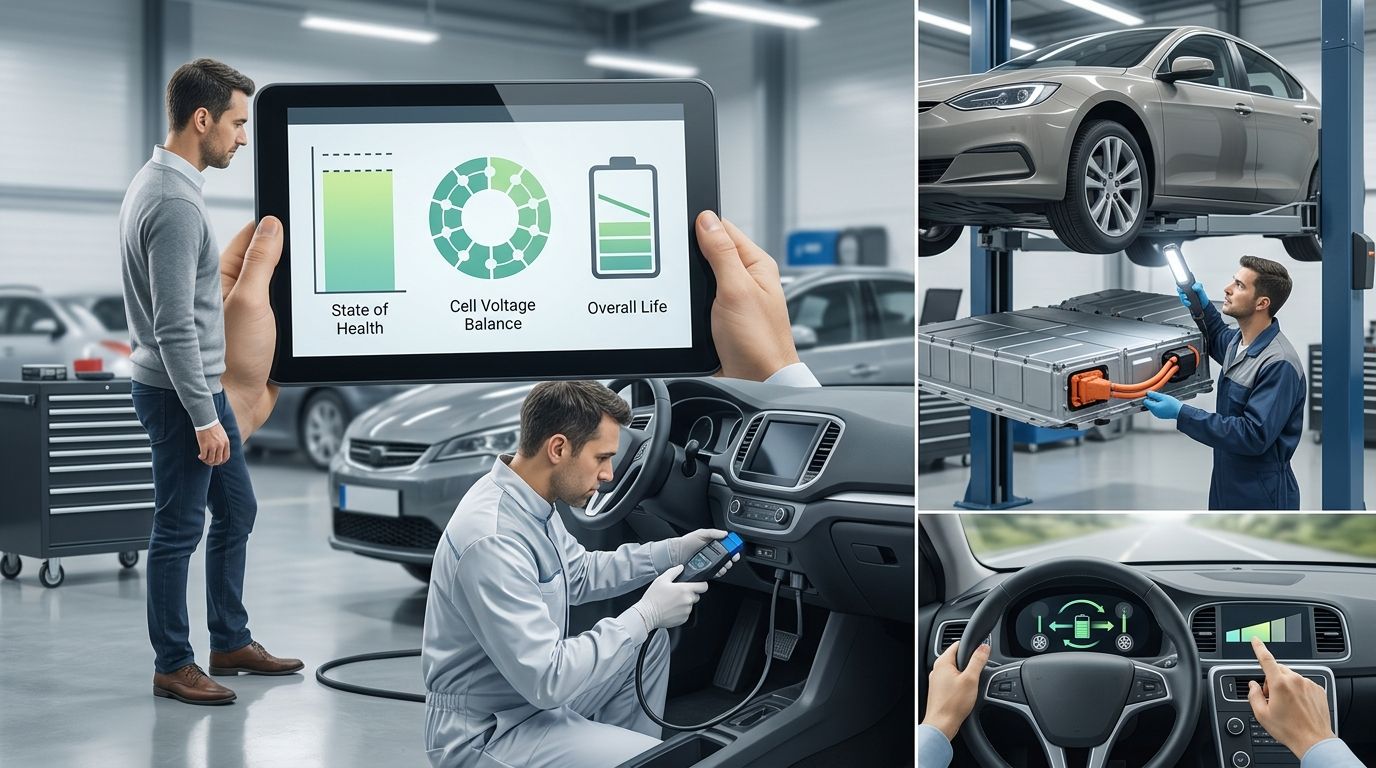 Jak sprawdzić stan baterii używanego elektryka przed zakupem?